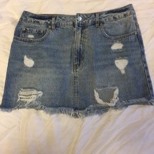 Jean Skirt